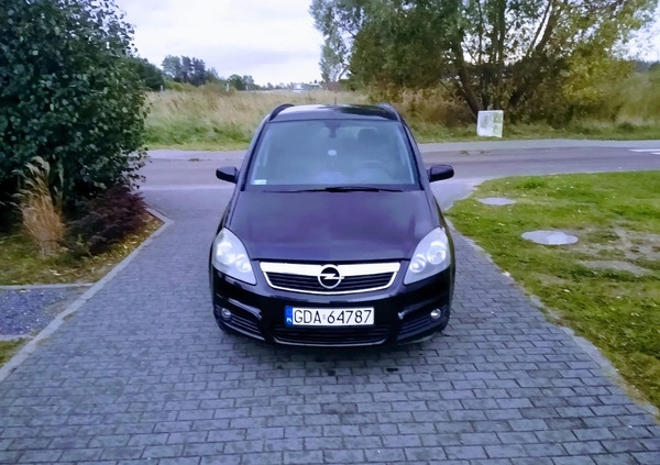 Opel Zafira cena 12600 przebieg: 256000, rok produkcji 2005 z Łęknica małe 137